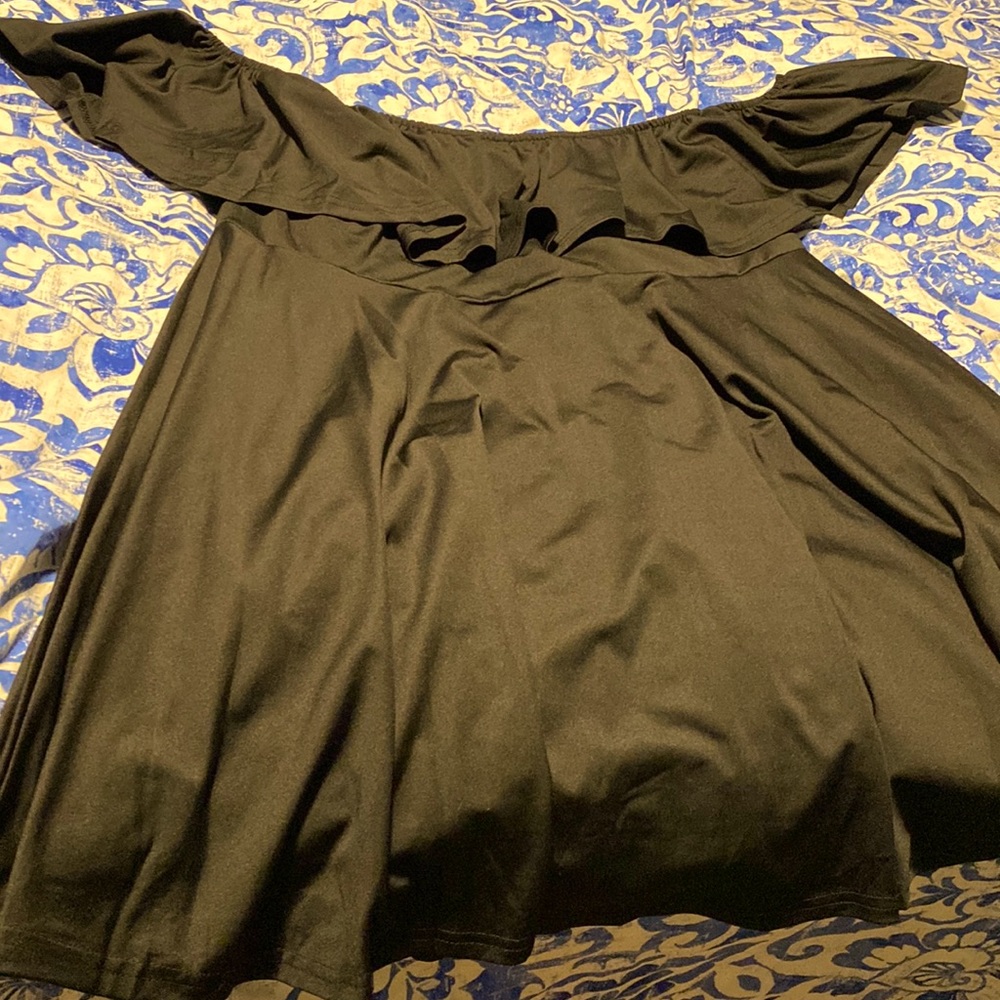 Womens strapless cocktail dress